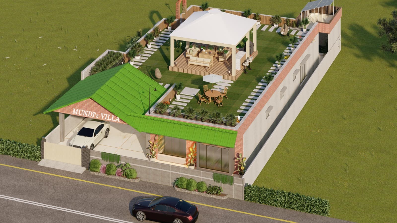 3D Exterior Elevation