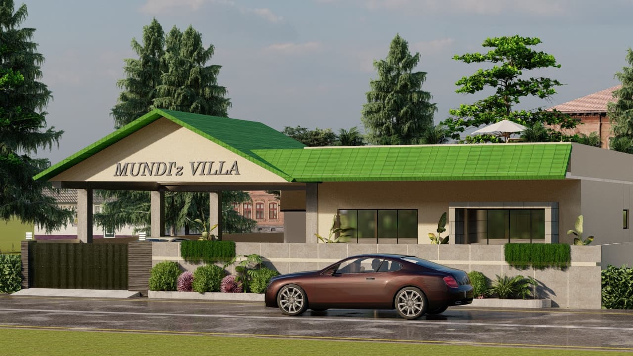 3D Exterior Elevation