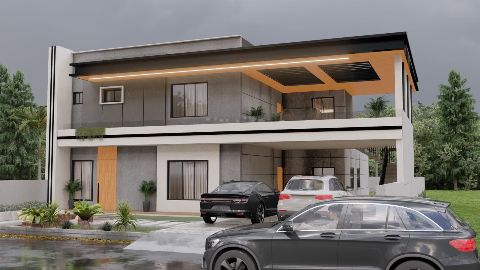 3D Exterior Elevation
